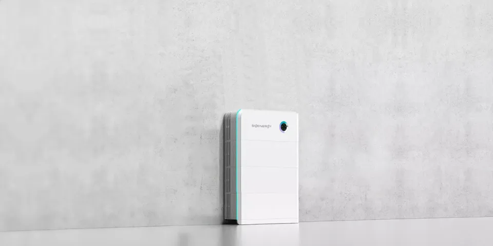 Sigenergy batterilagring vid en villa