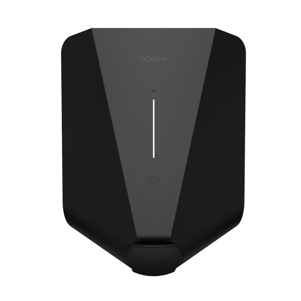 Svart Easee Charge Up-laddbox